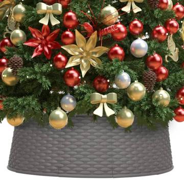 Stylish Brown Christmas Tree Skirt Ø65x19.5 cm | HipoMarket