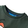 Kids' Dark Green Sweatshirt Size 104 - Fun & Comfy Apparel