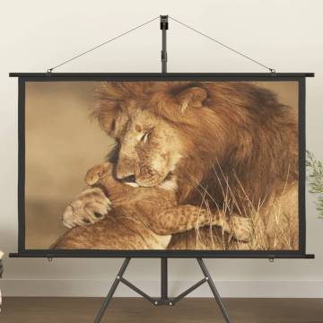 60" 16:9 Projection Screen - Perfect for Home & Office Use