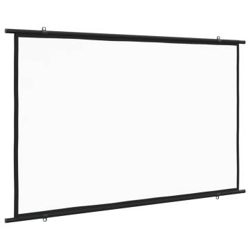 60" 16:9 Projection Screen - Perfect for Home & Office Use