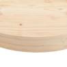 Solid Pine Round Table Top Ø70x3 cm - Durable & Stylish