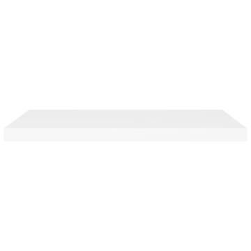 Floating Wall Shelf White 80x23.5 cm - Stylish Home Decor