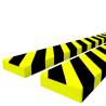 Corner Protectors 2 pcs Yellow & Black - Impact Prevention