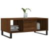 Elegant Brown Oak Coffee Table 90x50 cm - Hipomarket