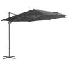 Cantilever Umbrella with Steel Pole Anthracite 300 cm Colour anthracite Size 300 x 255 cm Quantity in Package 1 