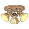 Industrial Ceiling Lamp 25 W Brass 42x27cm E27 Colour brass Quantity in Package 1 Bulb Quantity round - 3 lamp shades Model 