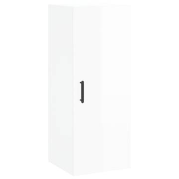 Stylish Highboard High Gloss White - Durable & Elegant Storage