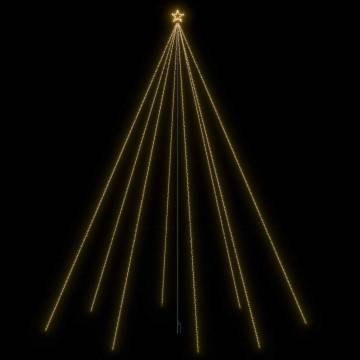 Christmas Tree with Spike - 800 cm Warm White LEDs