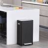 EKO Pedal Bin X-Cube 30 L Black Colour black 