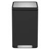 EKO Pedal Bin X-Cube 30 L Black - Stylish Waste Solution