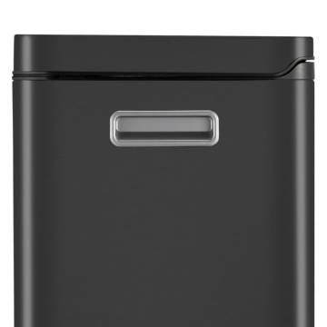 EKO Pedal Bin X-Cube 30 L Black - Stylish Waste Solution