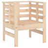 Garden Chairs 2 pcs - Solid Wood Pine | Hipomarket UK