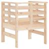 Garden Chairs 2 pcs - Solid Wood Pine | Hipomarket UK