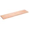 Wall Shelf Light Brown 160x40x(2-4) cm Treated Solid Wood Oak Colour light brown Size 160 x 40 x 4 cm Quantity in Package 1 Number of Pieces 