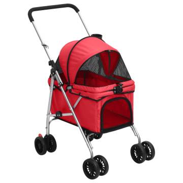 Folding Dog Stroller - Comfortable & Portable | Hipomarket