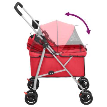 Folding Dog Stroller - Comfortable & Portable | Hipomarket