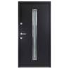 Elegant Anthracite Aluminium Front Door - 100x200 cm