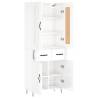 Highboard High Gloss White - Stylish Storage Solution