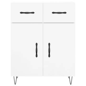 Highboard High Gloss White - Stylish Storage Solution