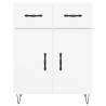 Highboard High Gloss White - Stylish Storage Solution