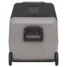 Portable 50L Cool Box with Wheels - Black & Grey