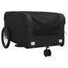 Bike Trailer Black 45 kg Iron - Durable & Versatile Cargo Solution