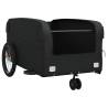 Bike Trailer Black 45 kg Iron - Durable & Versatile Cargo Solution