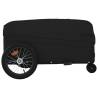 Bike Trailer Black 45 kg Iron - Durable & Versatile Cargo Solution