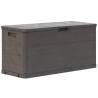 Garden Storage Box 280 L - Stylish & Durable Brown Storage