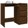 Modern Brown Oak Desk - 90x45x76 cm | HipoMarket