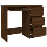 Modern Brown Oak Desk - 90x45x76 cm | HipoMarket