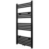 Black Bathroom Central Heating Towel Rail Radiator 500x1160mm Colour black Size 500 x 1160 mm Quantity in Package 1 Model straight 