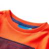 Bright Orange Kids' Long Sleeve T-shirt - Size 128