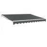 Retractable Awning Anthracite 3.5x2.5 m | Durable & Stylish