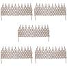 Willow Trellis Fence 5 pcs Size 170 x 37 cm Quantity in Package 5 