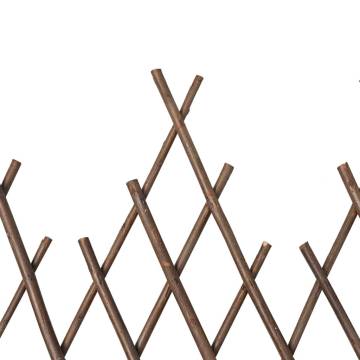 Willow Trellis Fence Set - 5 Pcs for Your Garden Needs