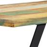 110 cm Solid Reclaimed Wood Bench - Industrial Style | Hipomarket