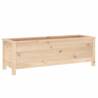 Garden Raised Bed 119.5x40x39 cm - Solid Pine Wood