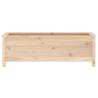 Garden Raised Bed 119.5x40x39 cm - Solid Pine Wood