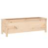 Garden Raised Bed 119.5x40x39 cm - Solid Pine Wood