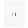 Stylish Highboard White 69.5x34x180 cm | Hipomarket UK