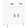 Stylish Highboard White 69.5x34x180 cm | Hipomarket UK