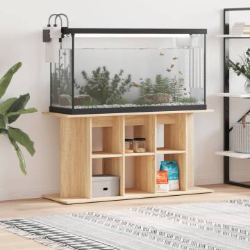 Aquarium Stand Sonoma Oak 120x40x60 cm - Durable & Stylish