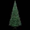 Artificial Pre-lit Christmas Tree 240cm with Ball Set - Green