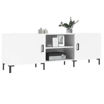 High Gloss White TV Cabinet - Stylish Storage Solution