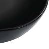 Ceramic Black Wash Basin 45.5x32x13 cm | Hipomarket UK