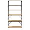 Baker's Rack 6-Tier Sonoma Oak - Durable & Stylish Storage