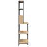 Baker's Rack 6-Tier Sonoma Oak - Durable & Stylish Storage