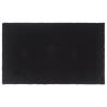 Door Mat Black 90x150 cm Tufted Coir Colour black Size 90 x 150 cm Quantity in Package 1 