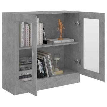 Vitrine Cabinet Concrete Grey - Stylish & Practical Storage